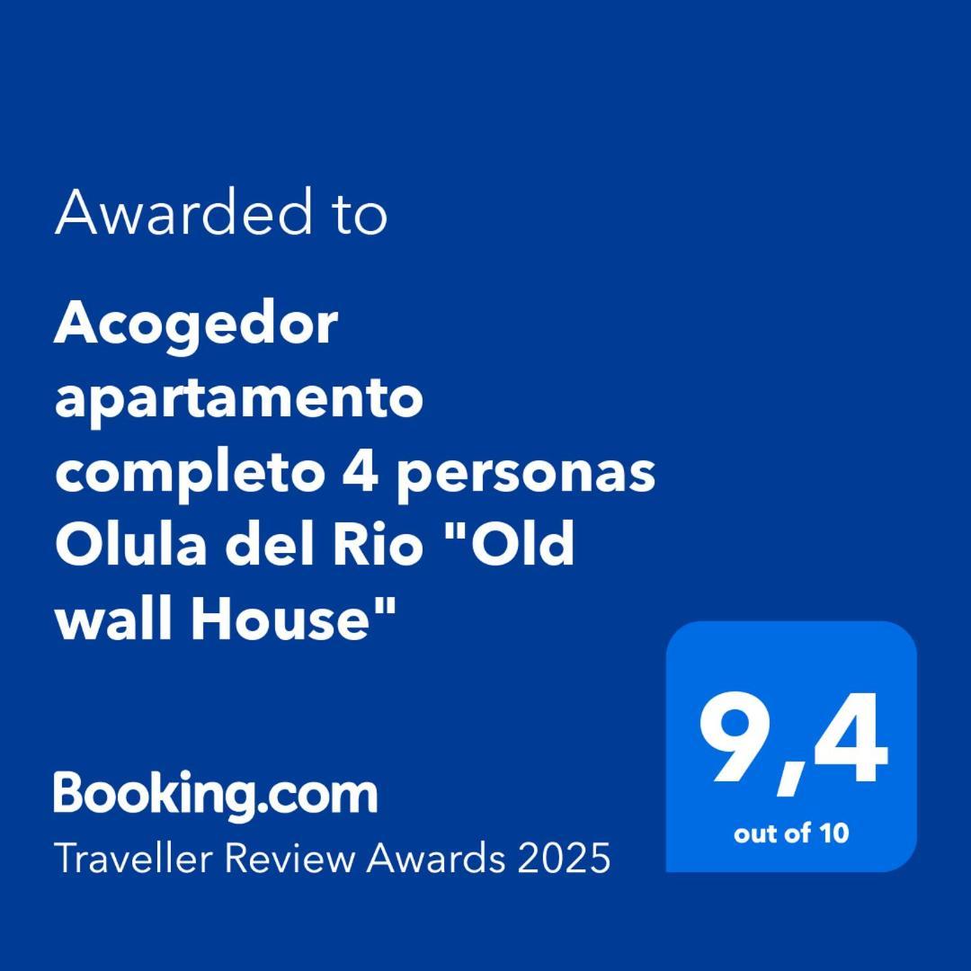 Apartamento Completo Solo Para Ti Hasta 4 Personas "Old Wall House" Olula del Río Buitenkant foto